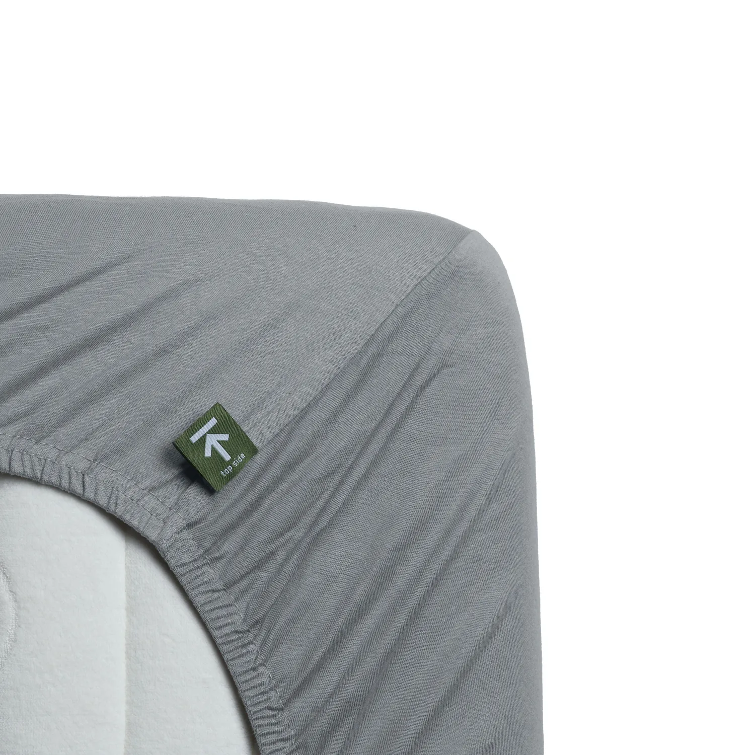 Beddinghouse Jersey Super Stretch laken 180x200 blågrått