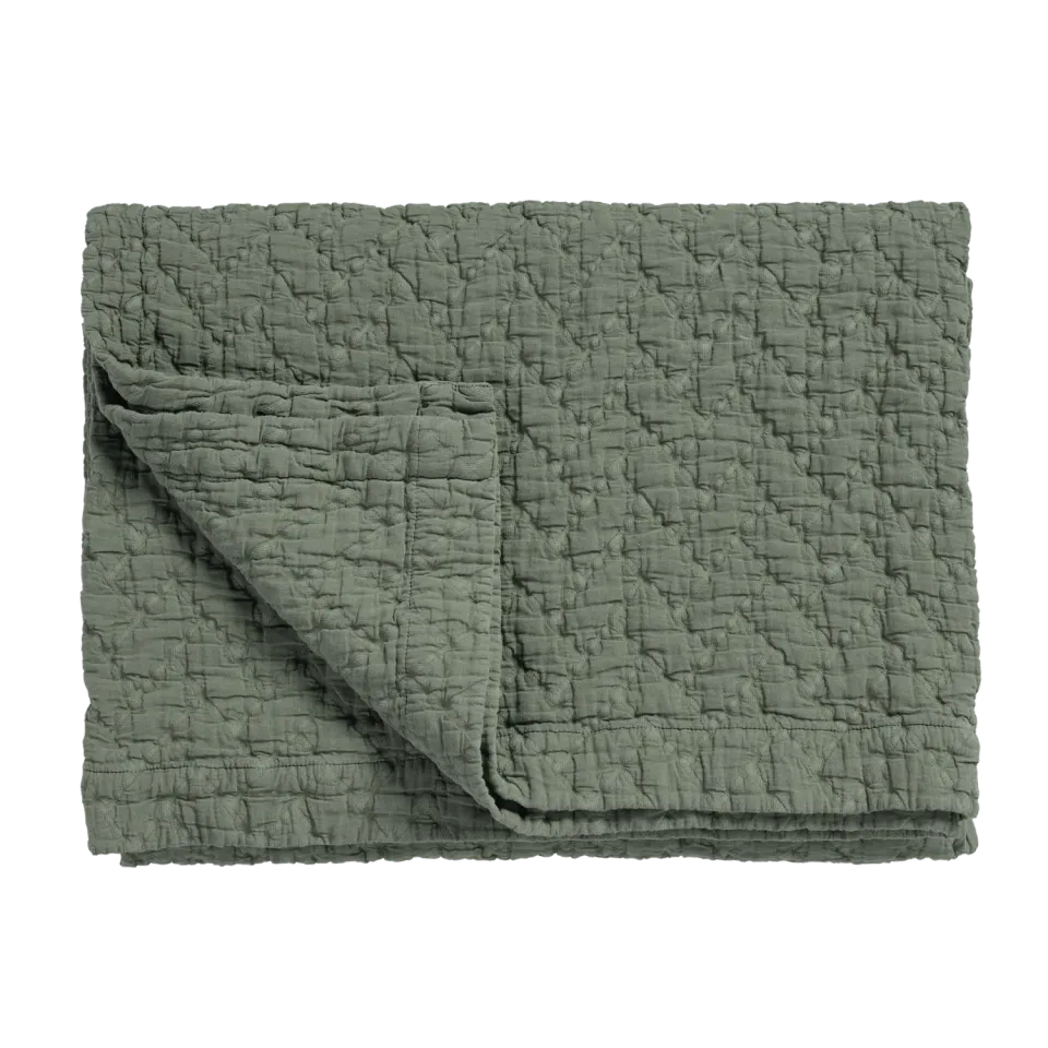 Vandyck Pure 10 sengeteppe 180x260 sage green