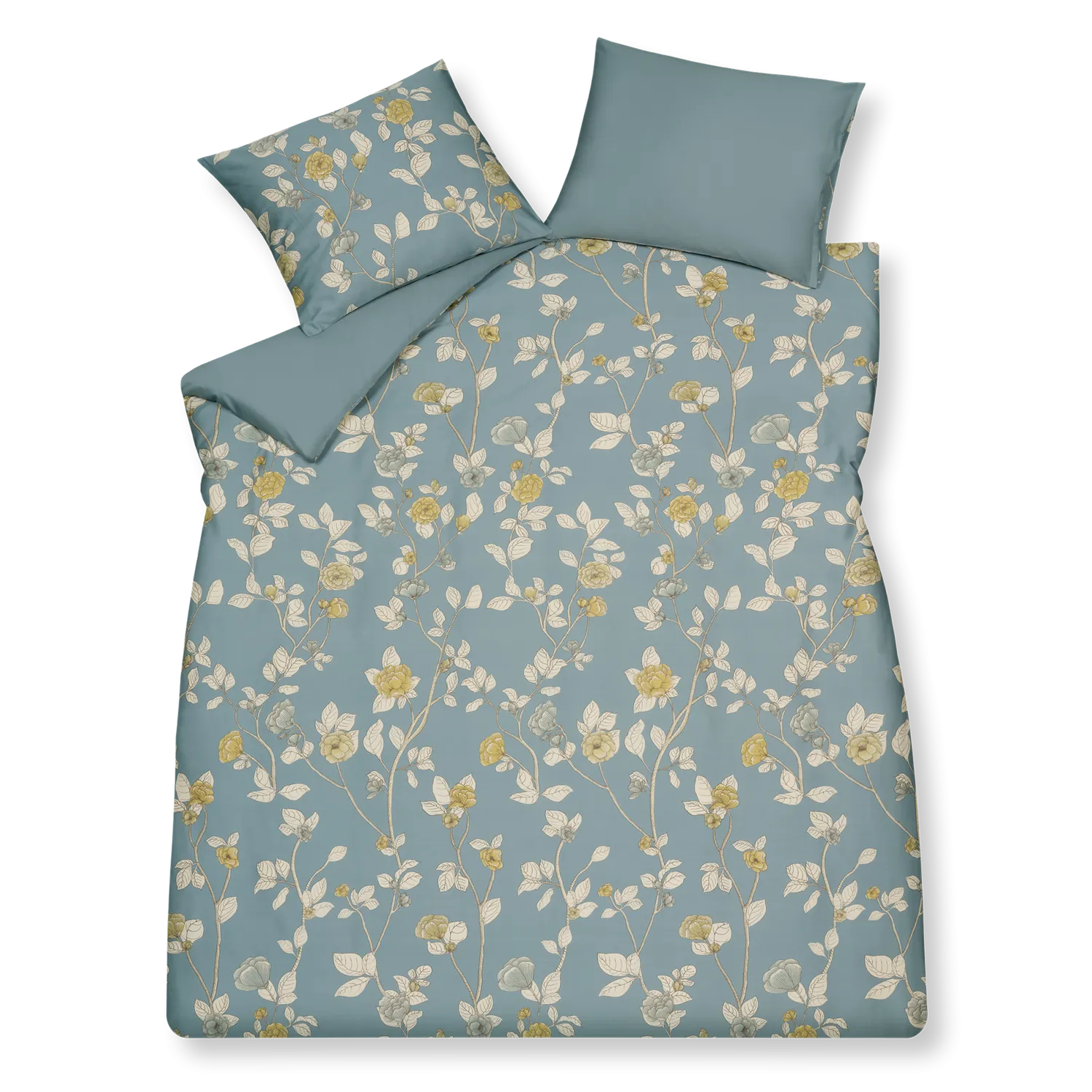Vandyck Pure 94 dynetrekksett 140x200 pearl blue sateng