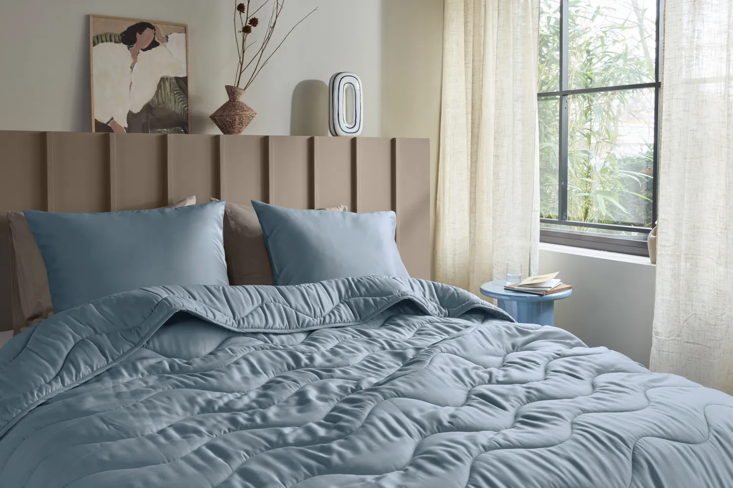 Beddinghouse Cocoon Lazy Duvet dyne 140x200 cm blågrå