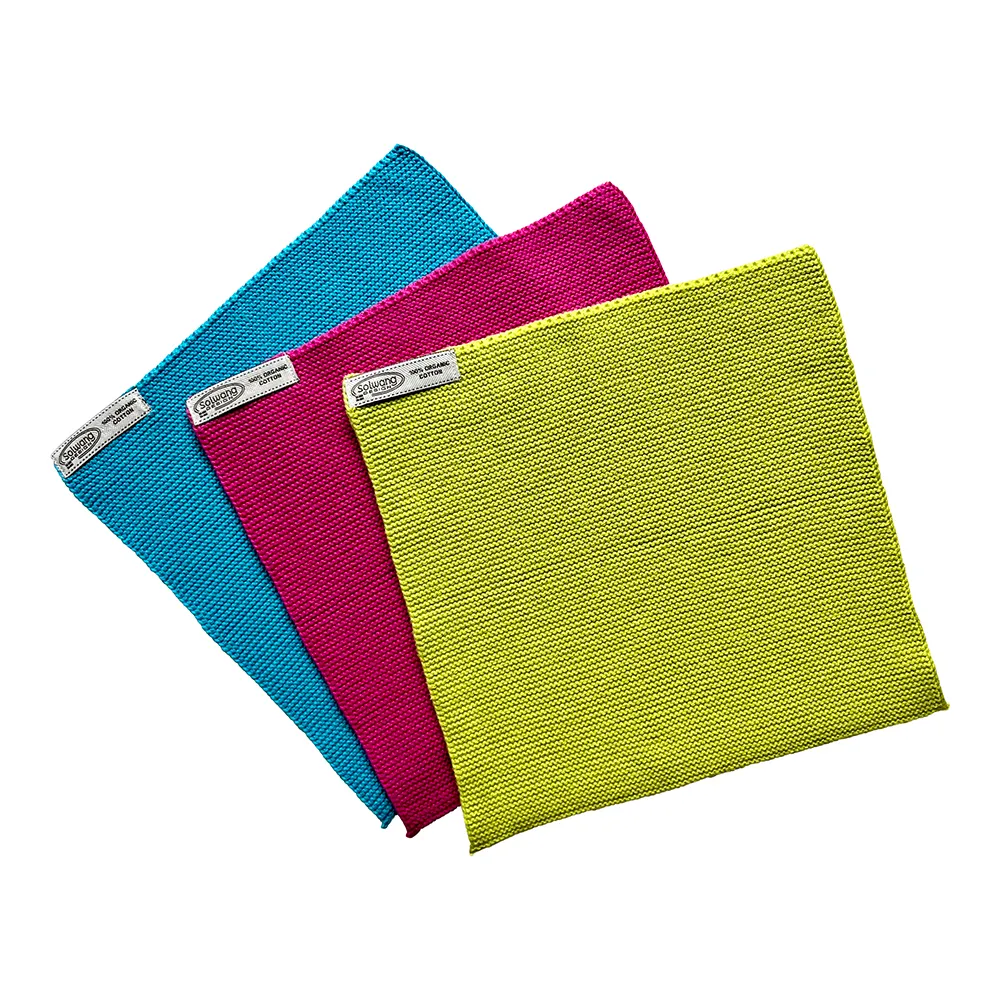 Solwang Design Lime pink turkis karklut økologisk 3-pak