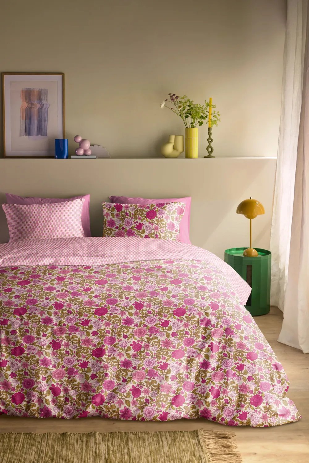 Oilily Emerly dynetrekk 140x200/220 multi blomstret bomull