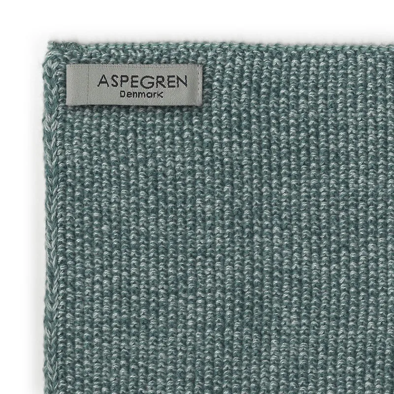 Aspegren Denmark Blend kjøkkenhåndkle seagreen dark 40x50
