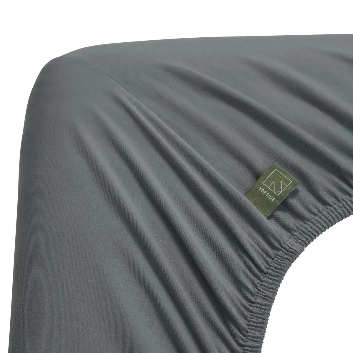 Beddinghouse Dutch Design topplaken 90x220 blågrå jersey
