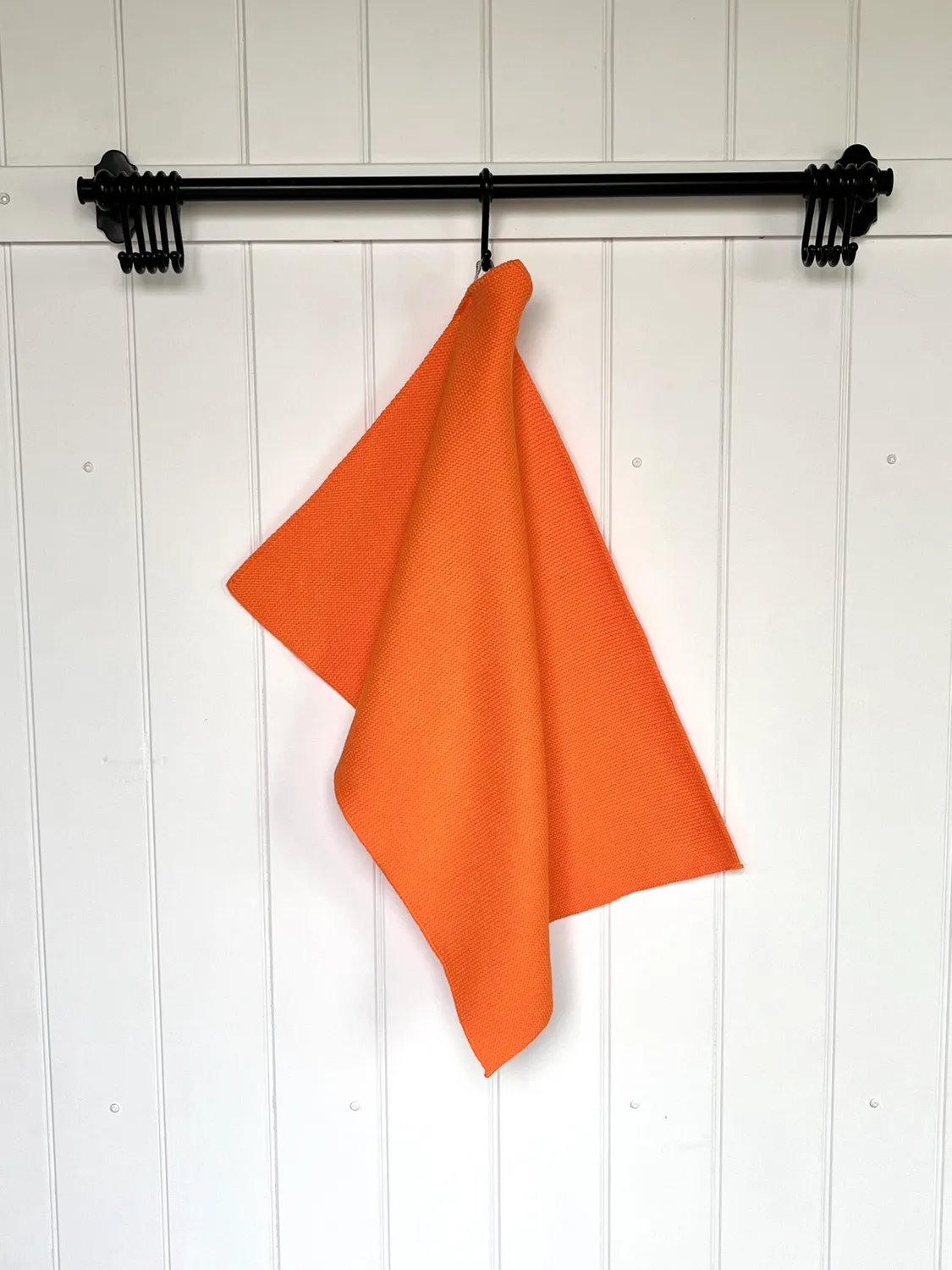 Solwang Design klar orange kjøkkenhåndkle økologisk 1 stk