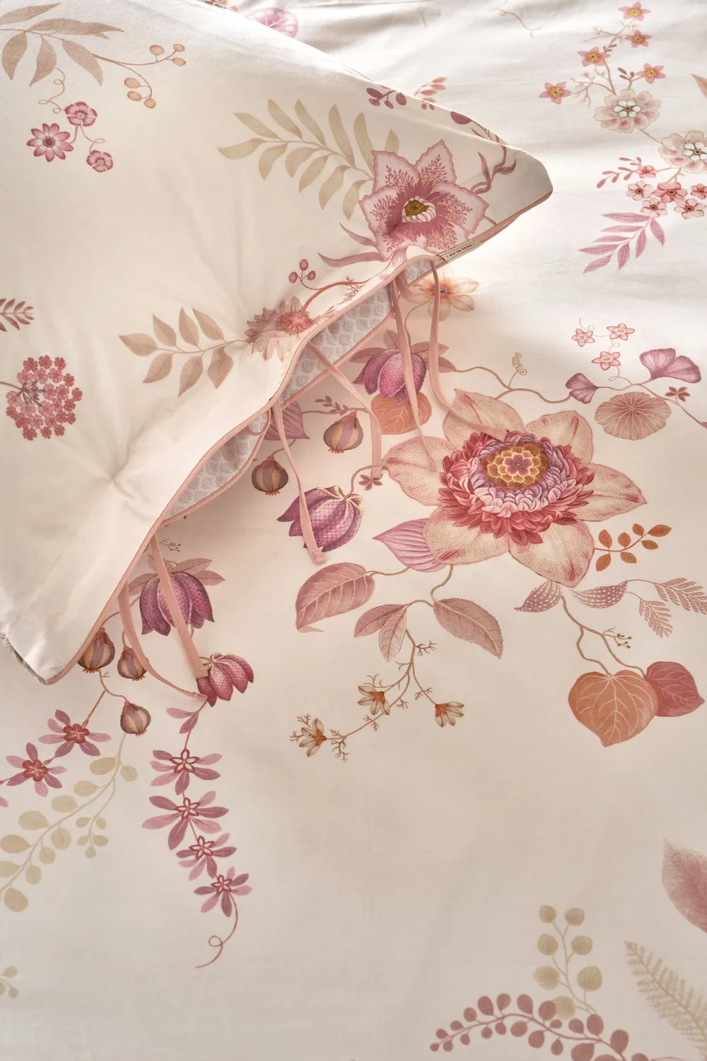 Pip Studio Everbloom dynetrekk 140x200/220 cm lys rosa