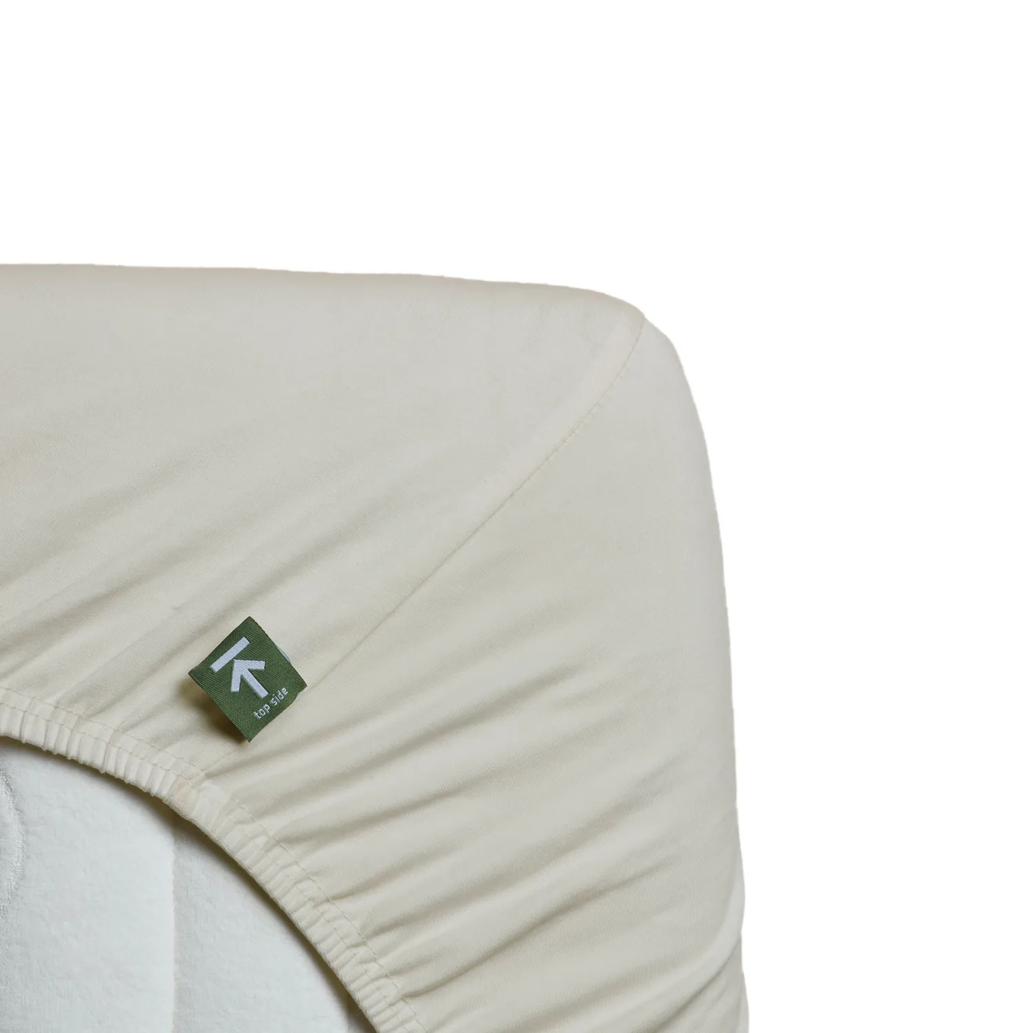Beddinghouse topperlaken 100x200 offwhite jersey stretch