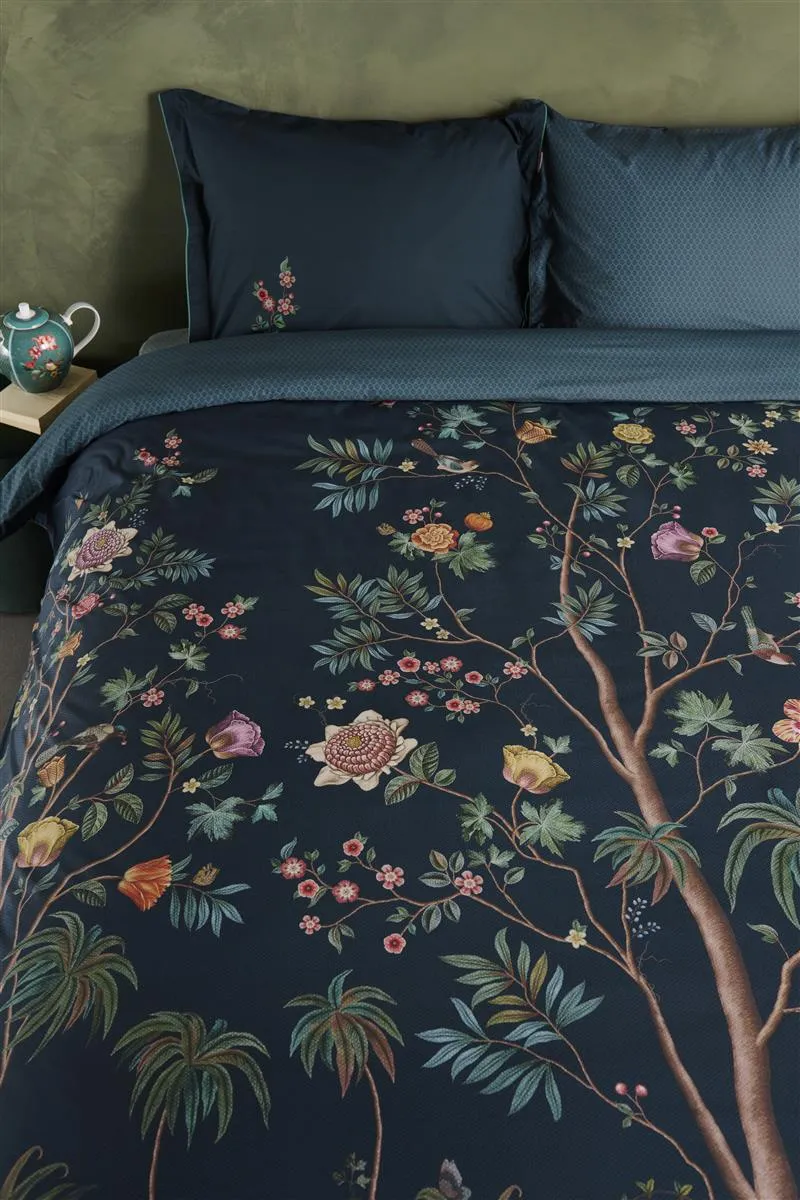 Pip Studio Il Paradiso dynetrekk 140x200 mørkeblå percale