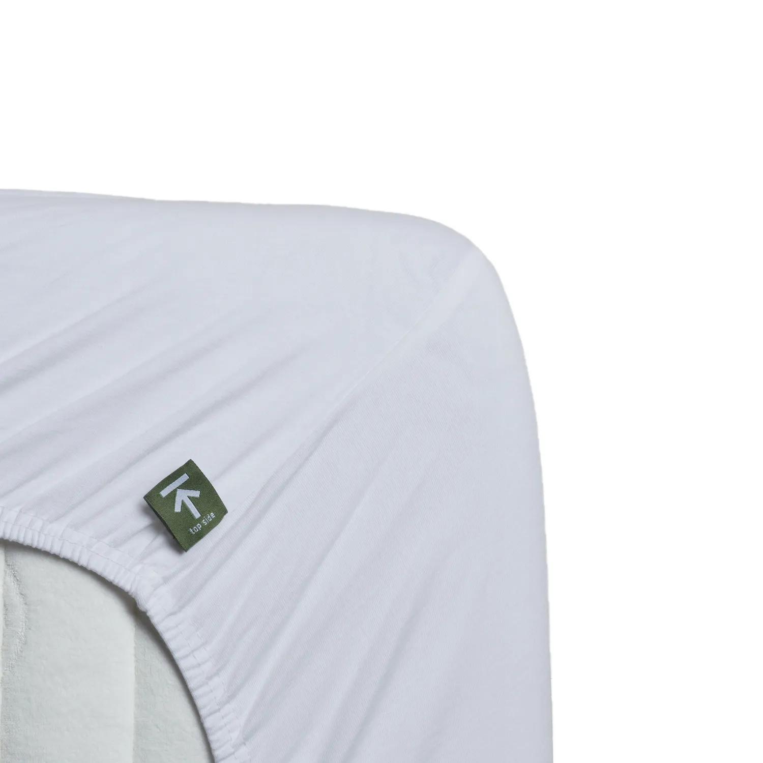 Beddinghouse Jersey Super Stretch splittopplaken hvit 140x200
