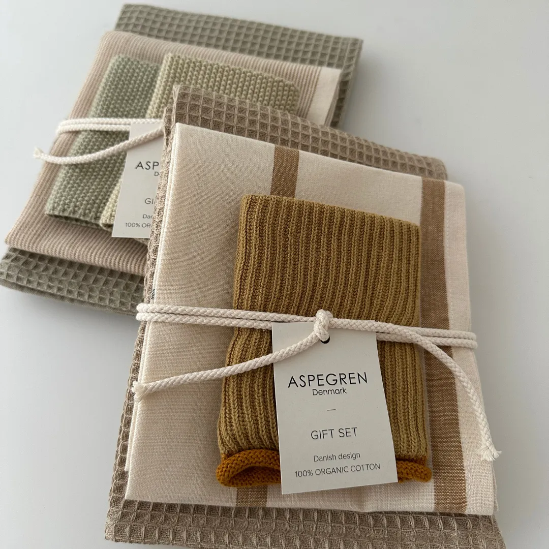 Aspegren Denmark Kitchen Gift Set Pear kjøkkensett 4 deler