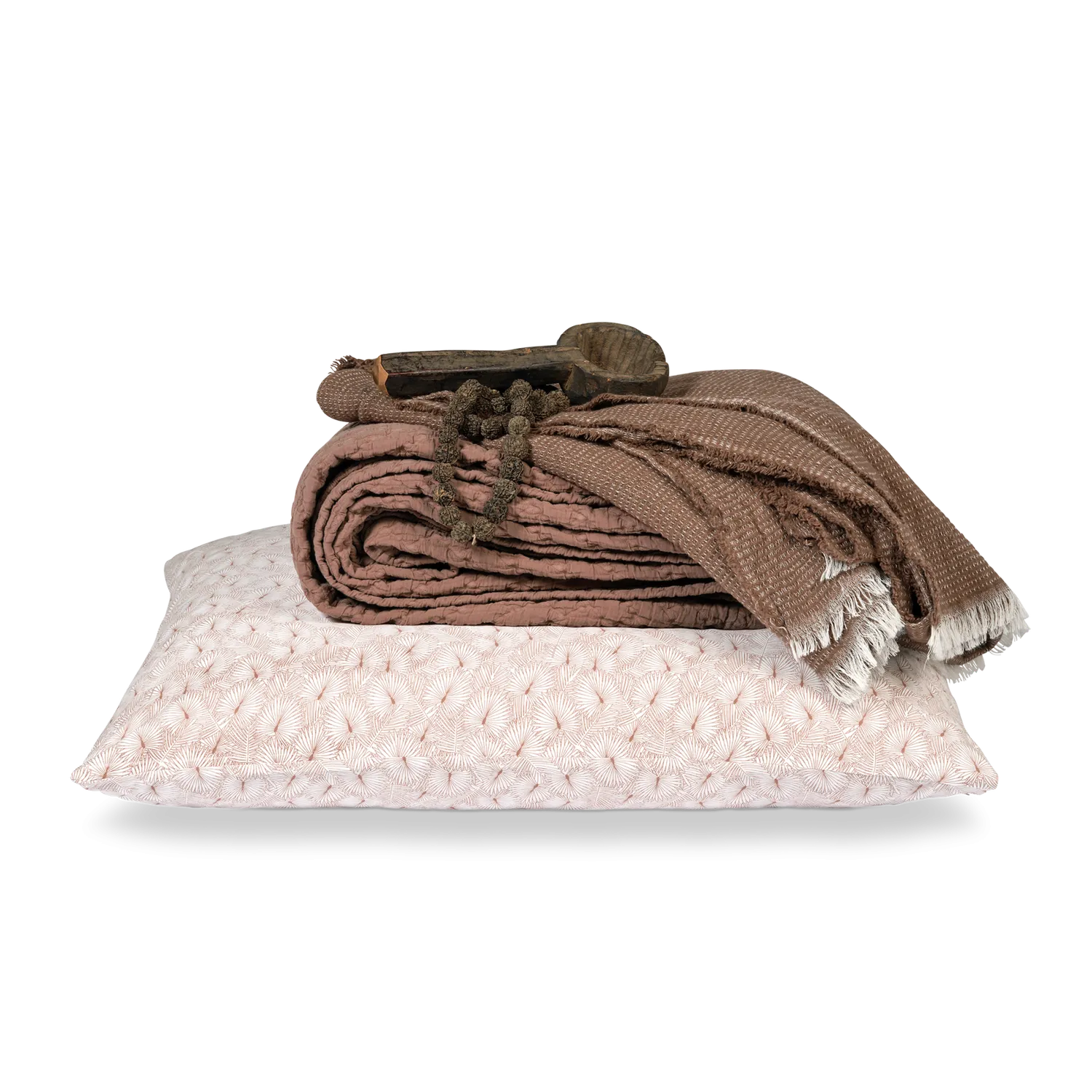 Vandyck Pure 58 sengetøy brownie 2 putetrekk