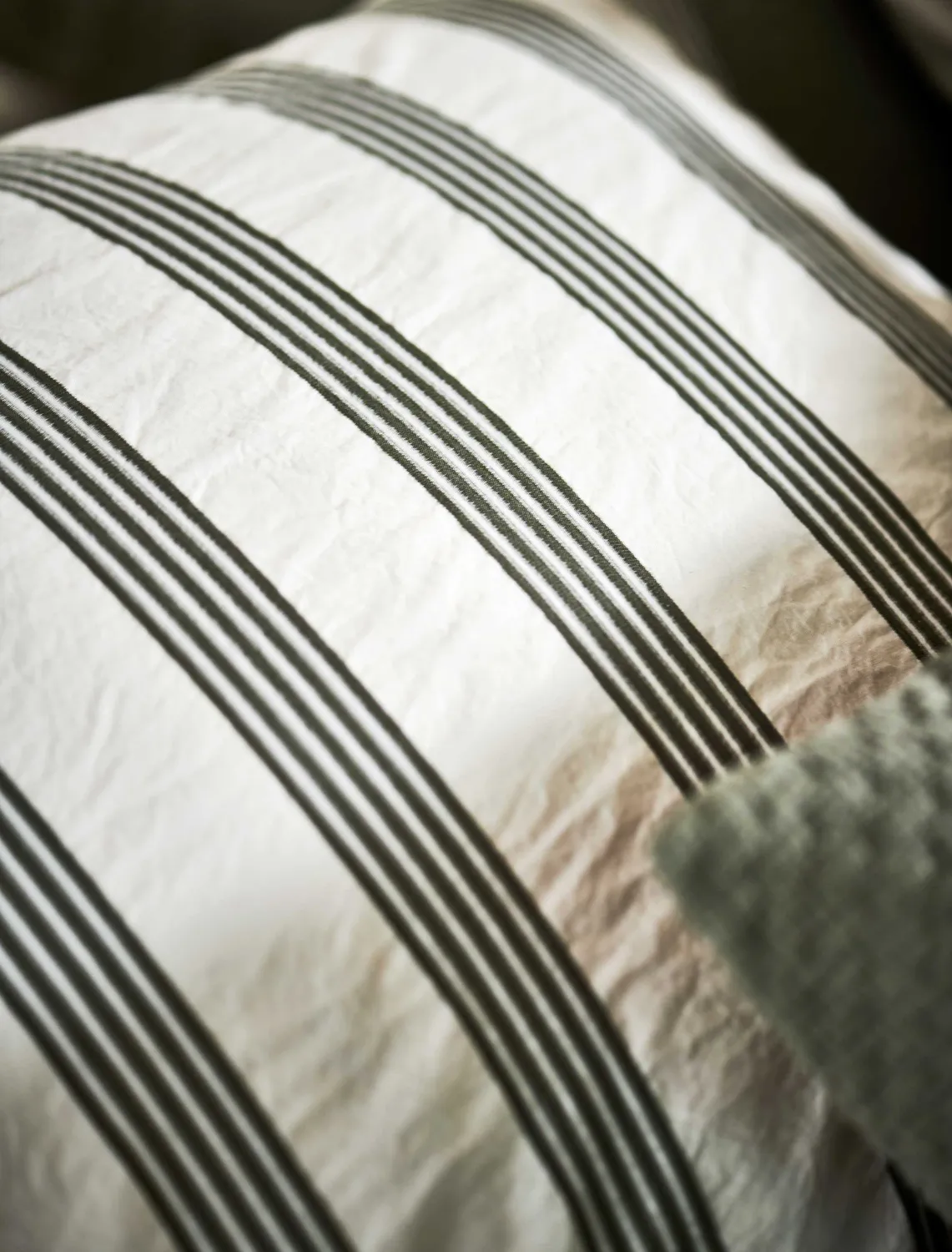 Vandyck Pure 95 dynetrekksett dobbel timian stripet