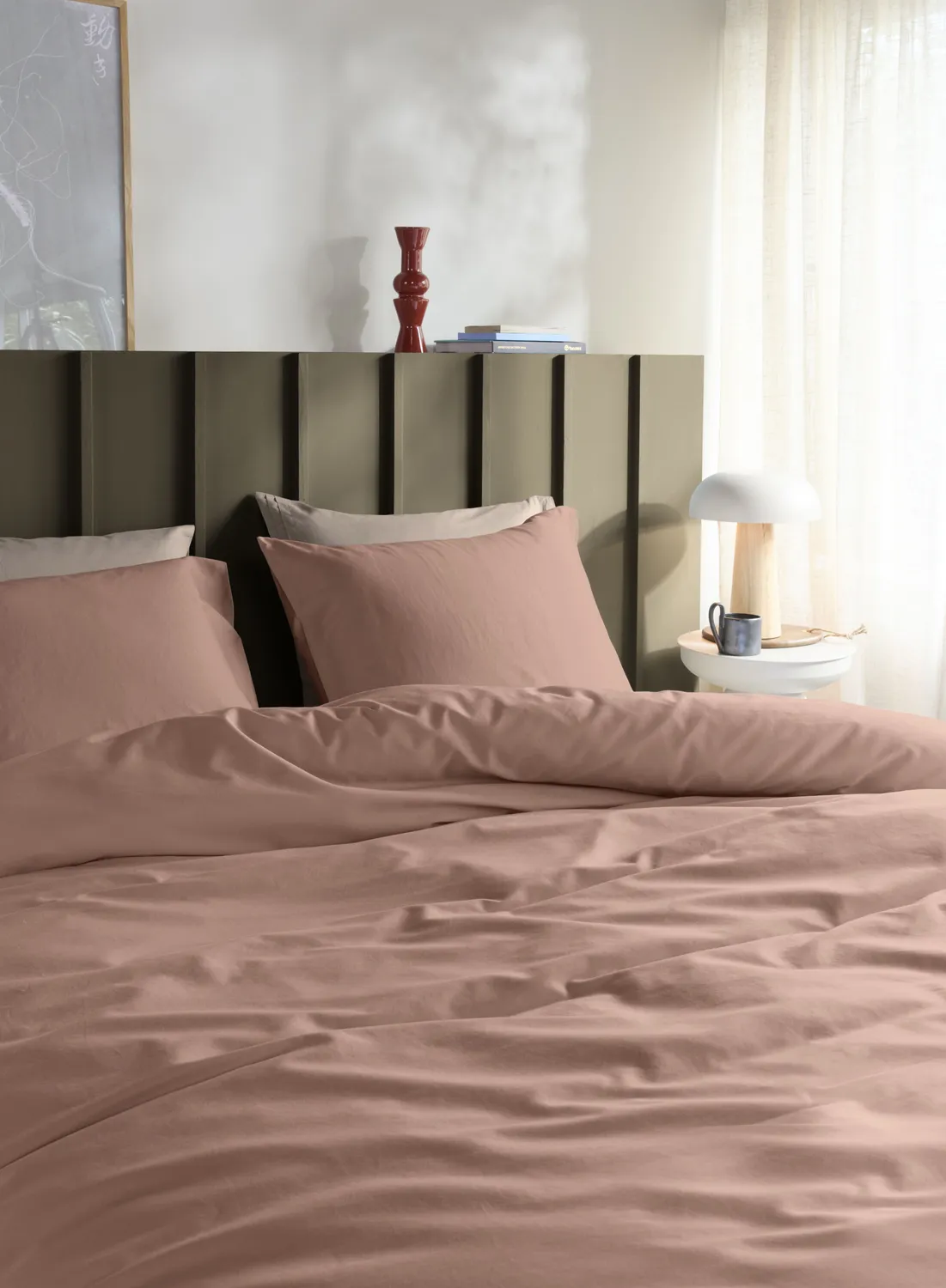 Beddinghouse Lush sengetøy 140x200 blush sateng