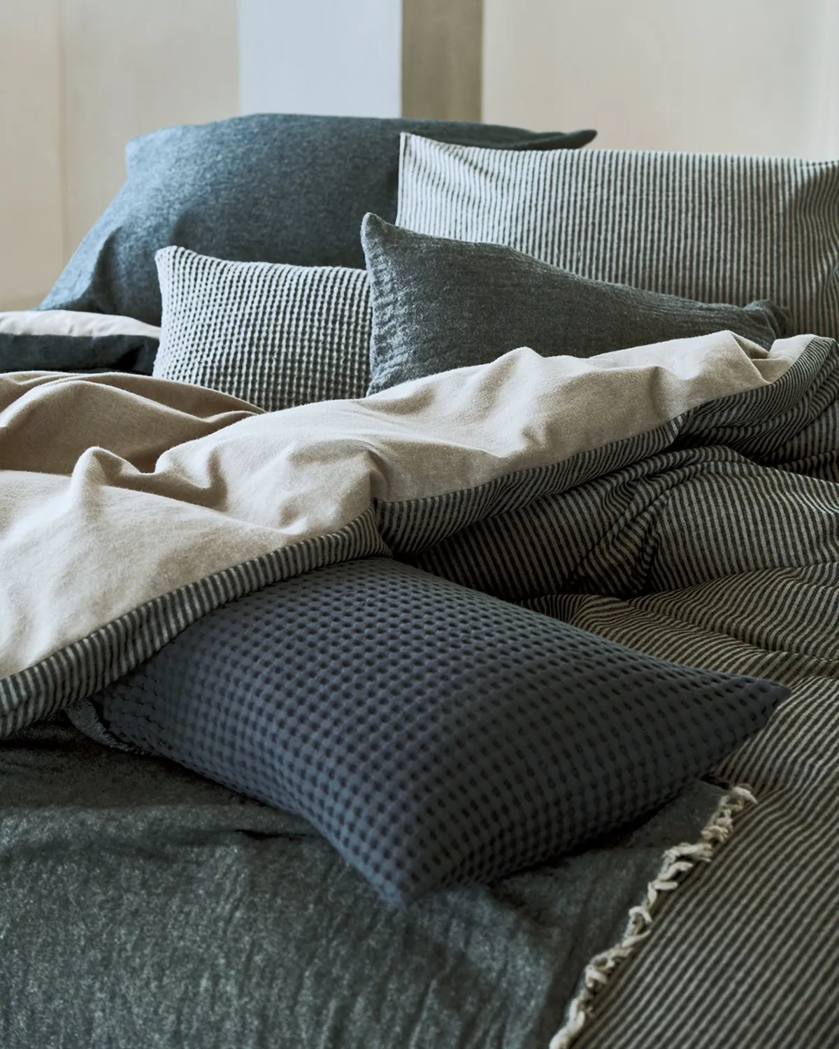 Vandyck Home Como dynetrekk multi 140x200 børstet flanell