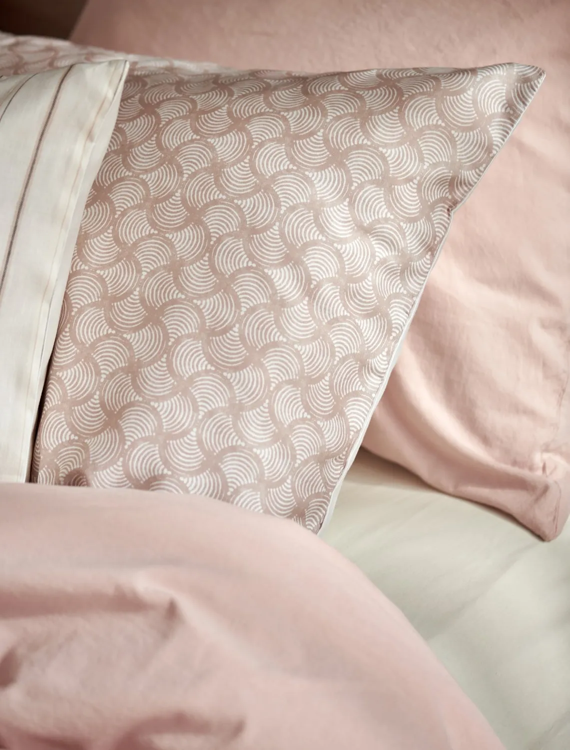 Vandyck Pure Aura sengesett blush 140x200 bomullssateng