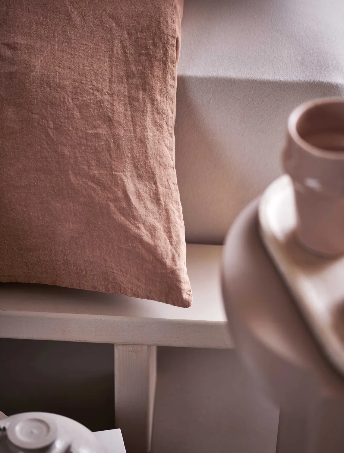 Vandyck Home Trento sengesett rusty brown flanell