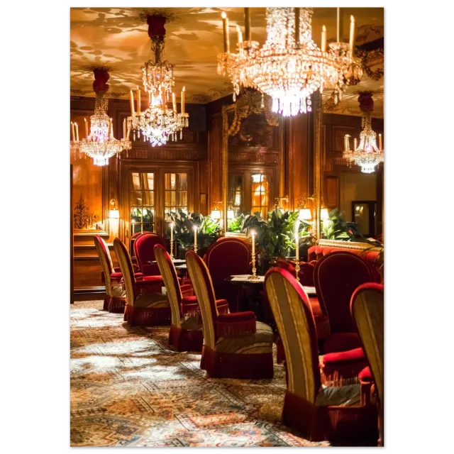 Hellstrøm Hotel Costes Paris kunsttrykk 40x60 cm halvblank