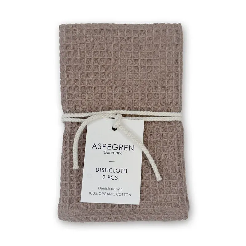 Aspegren Denmark North klut Nougat 30x35 cm 2-pakning økologisk