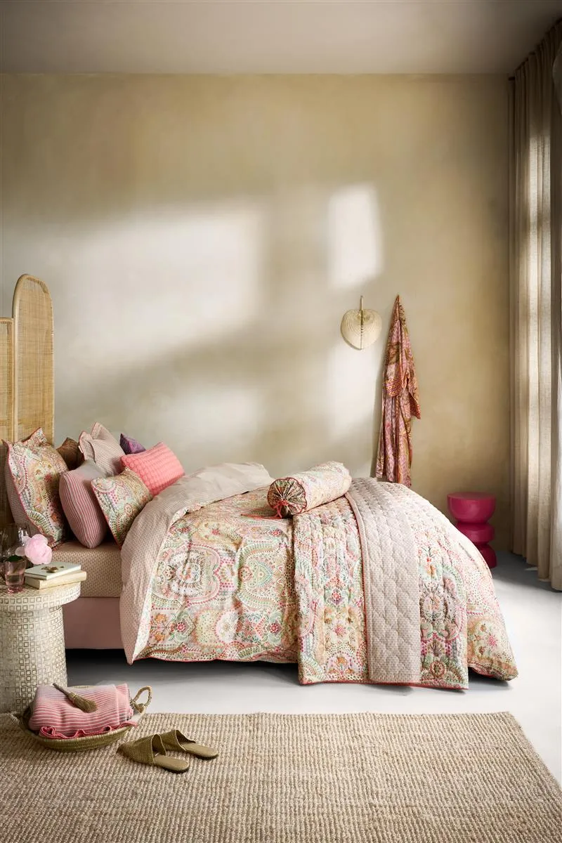 Pip Studio Jabali Flower putevar 60x70 cm korallrød