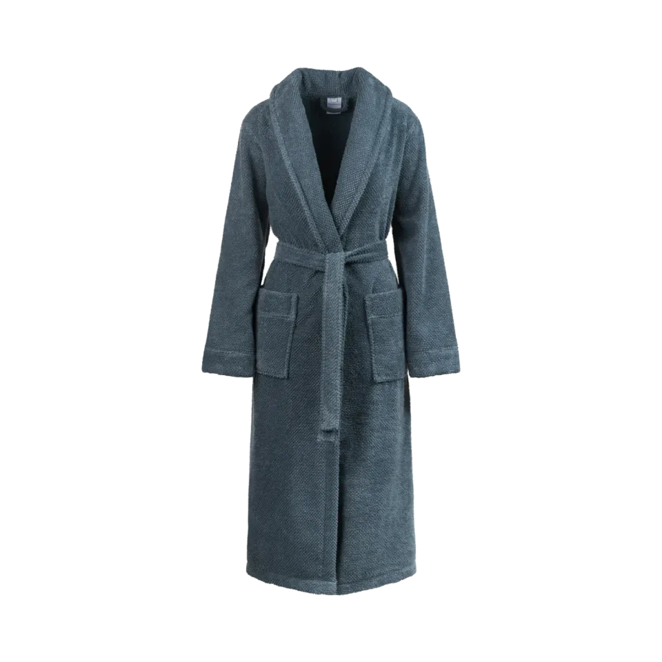 Vandyck Hudson badekåpe faded denim bomull Medium
