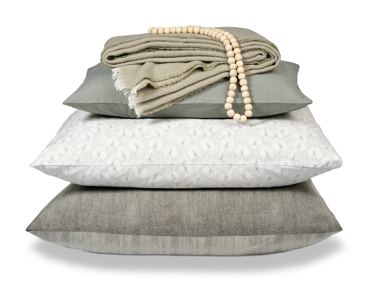 Vandyck Purity 79 pyntepute smoke green lin 40x55