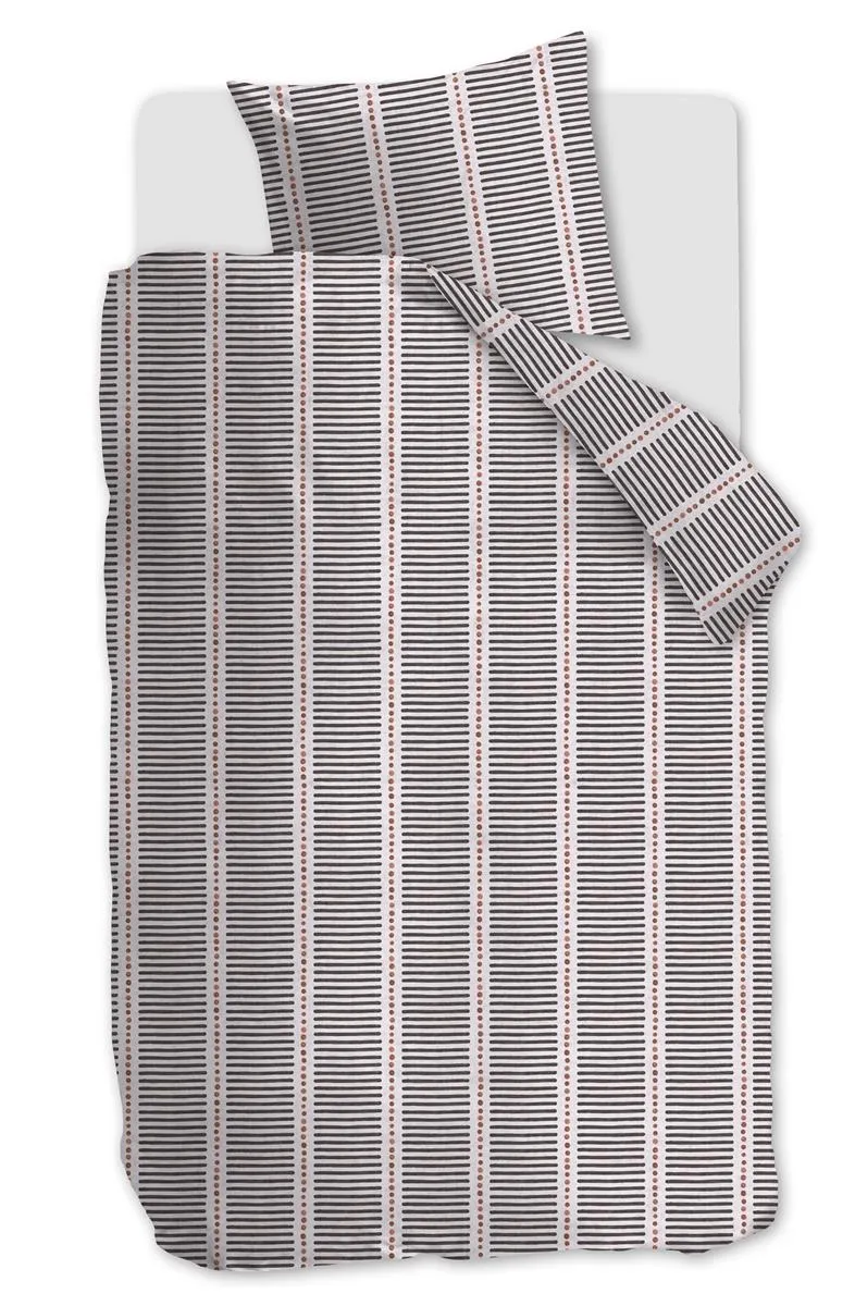 vtwonen Stip and Stripe dynetrekk 140x200 blush