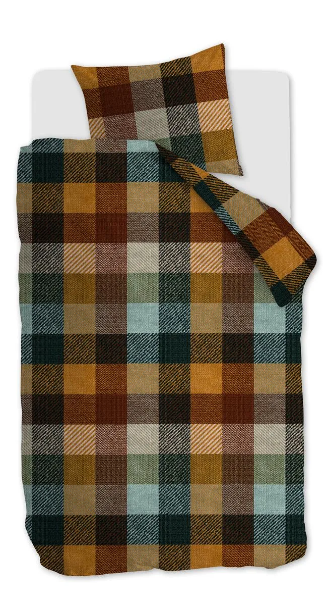 Beddinghouse Beckett dynetrekk 240x200 rutet flanell