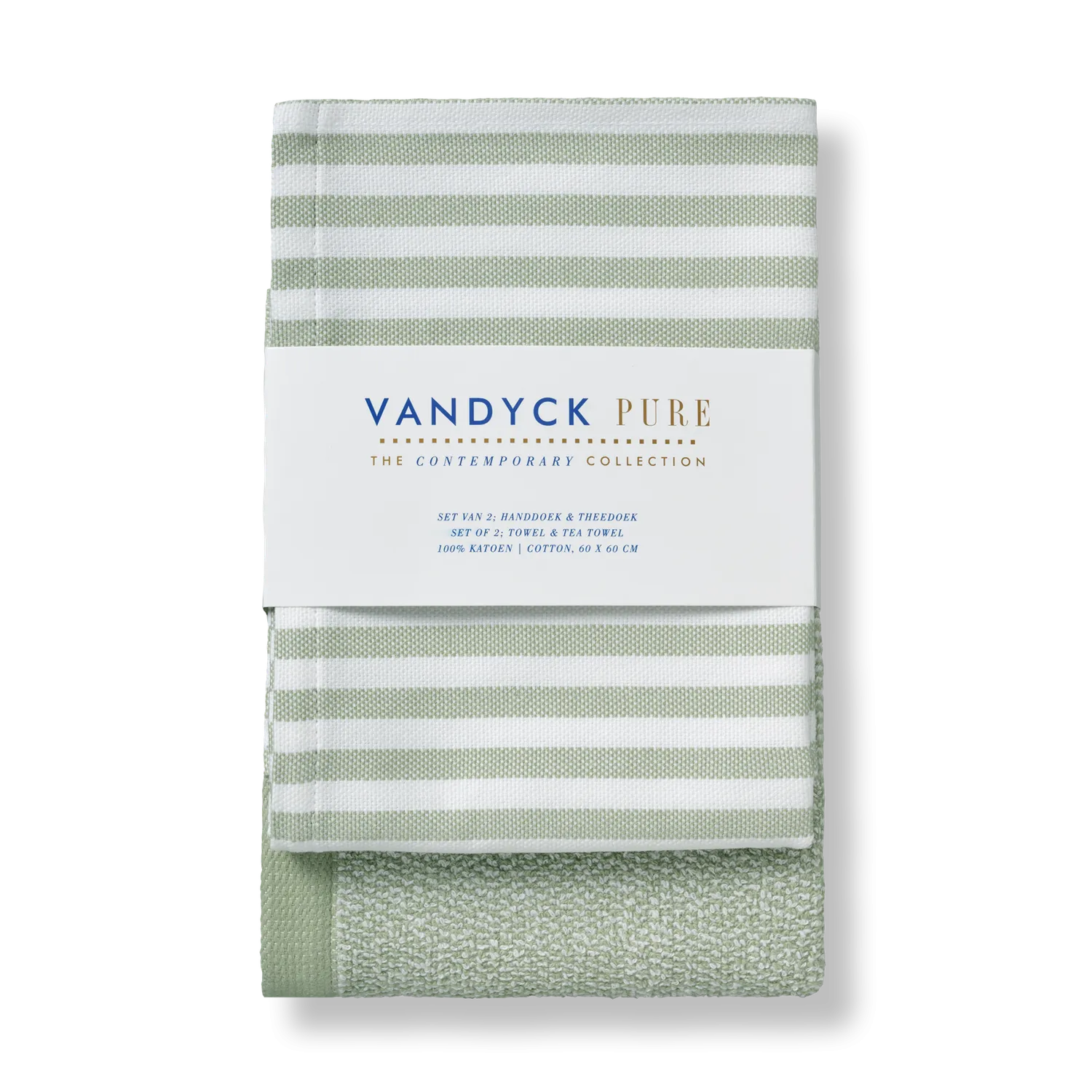 Vandyck Pure Kitchen kjøkkensett 60x60 smoke green