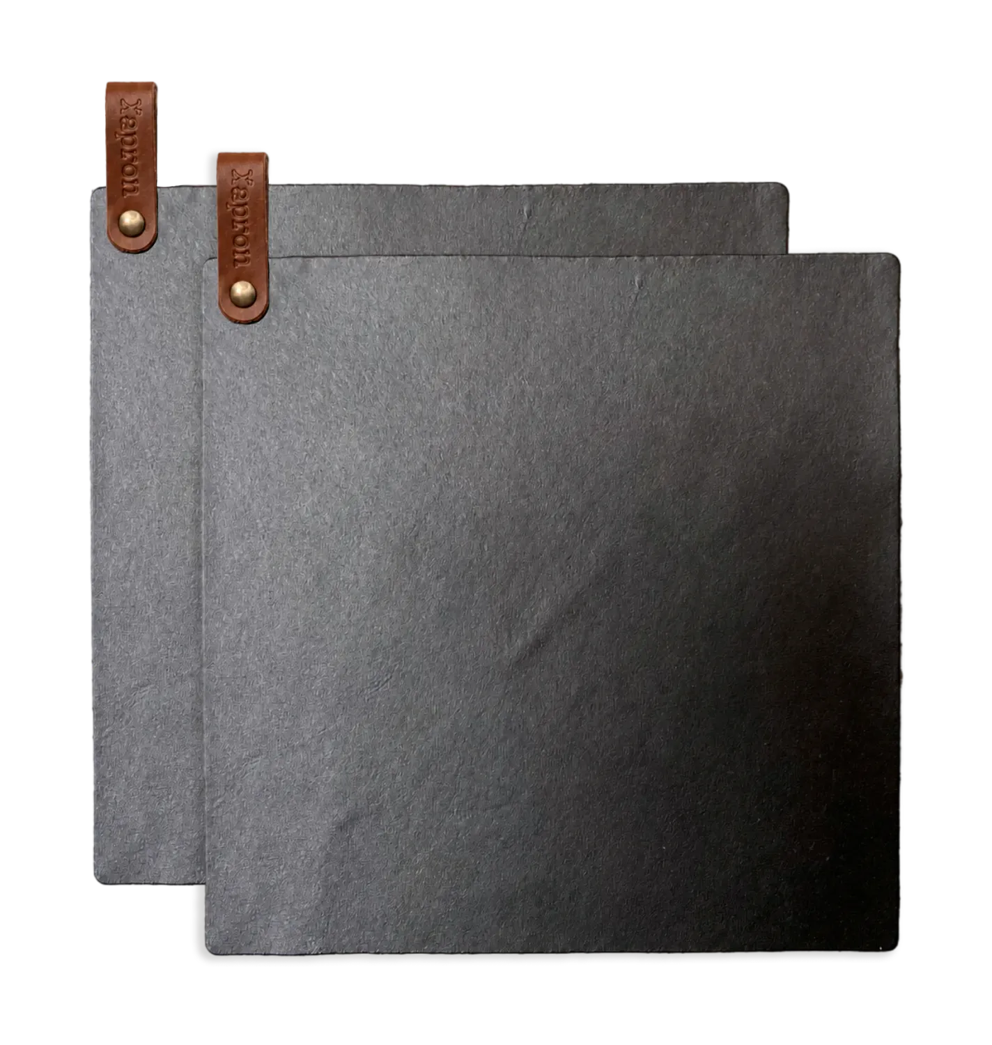 Xapron Kansas grytekluter skinn 24,5x24,5 cm 2-pakning