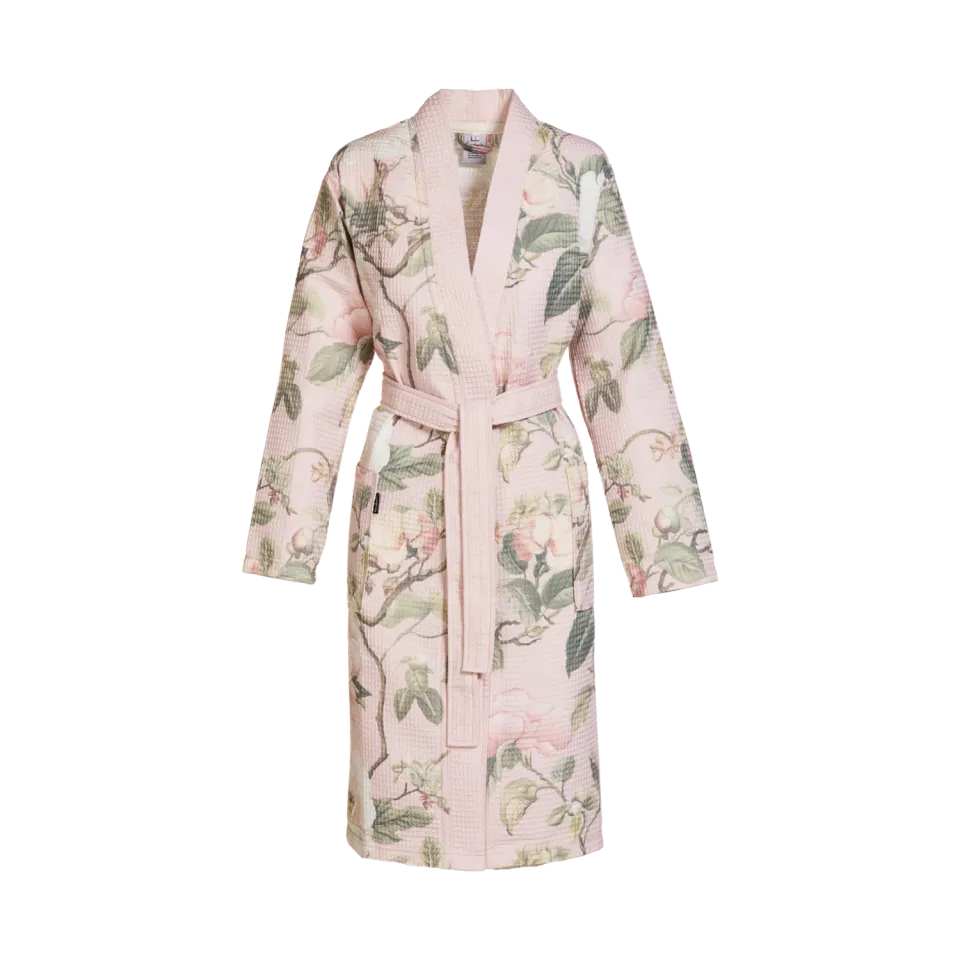 Vandyck Amaya badekåpe sepia pink Large – vaffel