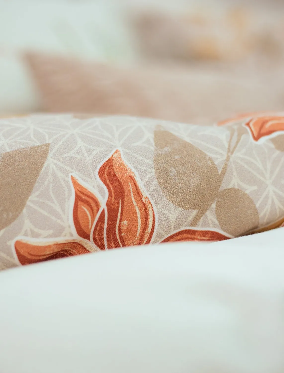 Vandyck Cashmere Glow dynebetrekk 200x200 linen sateng