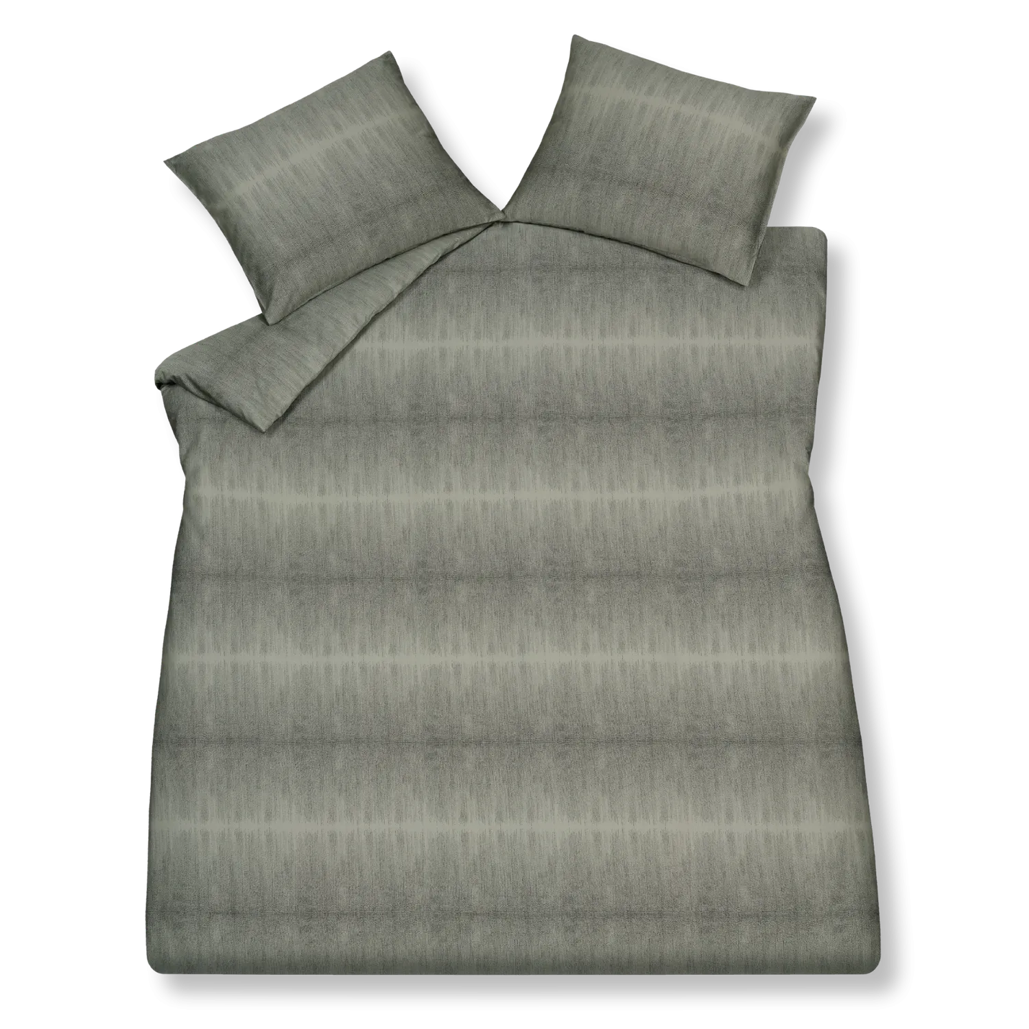Vandyck Pure 59 sengetøy smoke green prikkete