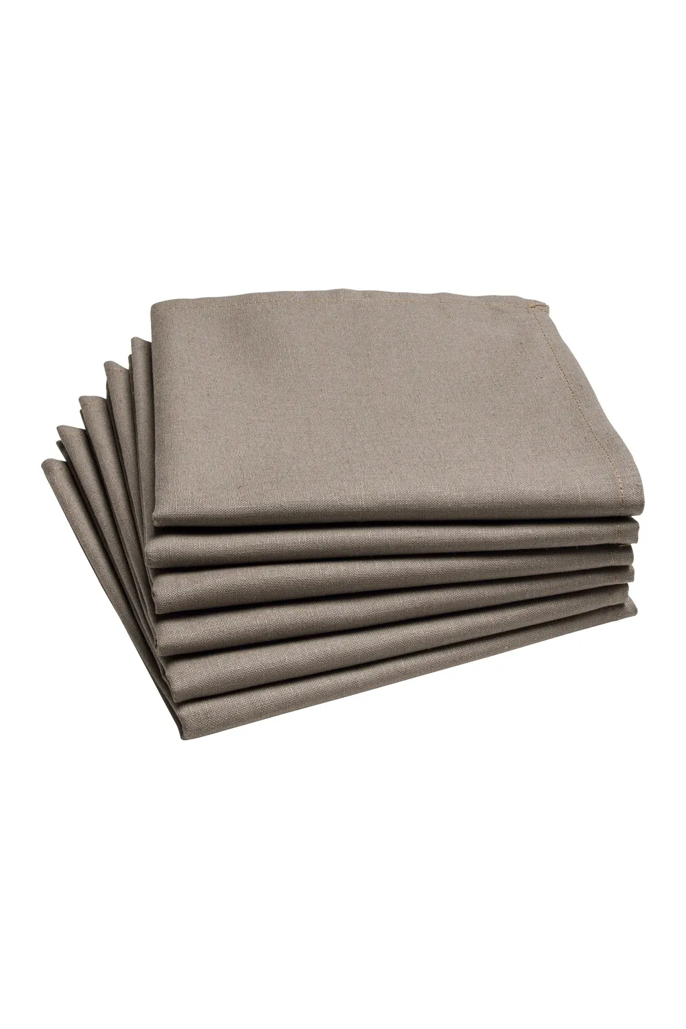 Coucke La Lilloise tøyservietter 6-pk linmiks farget