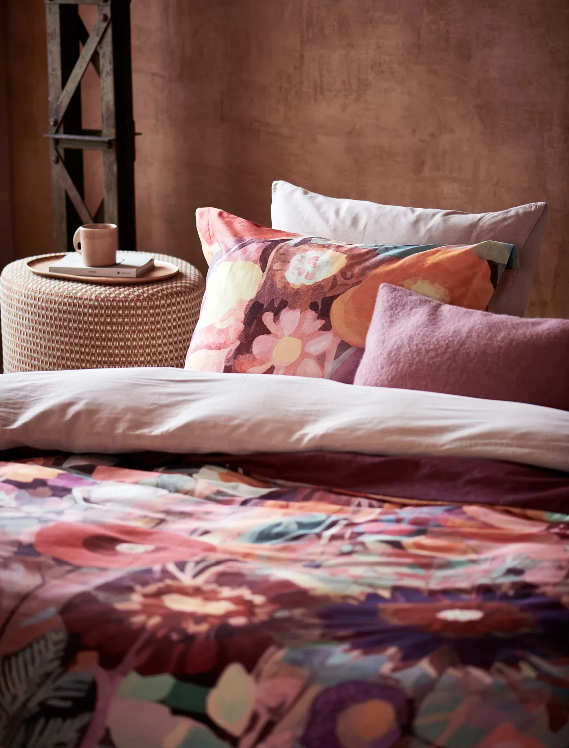 Vandyck Coral Reef dynetrekksett 140x200 multi blomstret