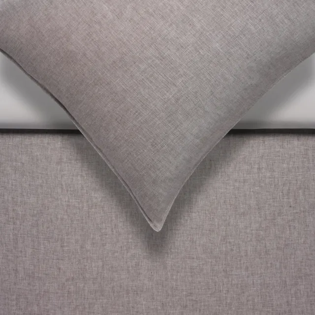 Vandyck Pure 14 dynetrekk driftwood 2-pers linblanding