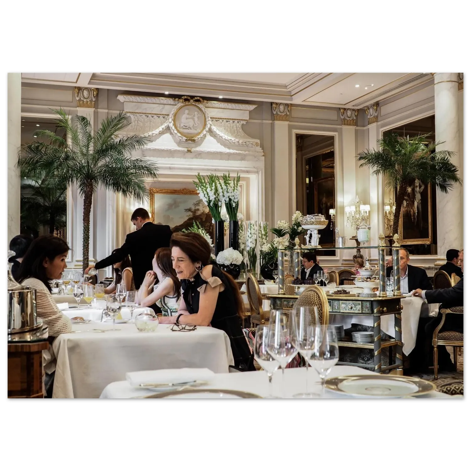 Hellstrøm Le Cinq Restaurant Paris plakat 70x100 cm