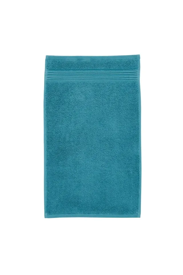 Beddinghouse Sheer gjestehåndkle 30x50 cm petrol 2-pk