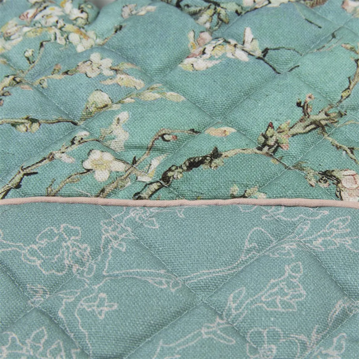 Beddinghouse Van Gogh Blossom grytevotter blå 2-pk bomull