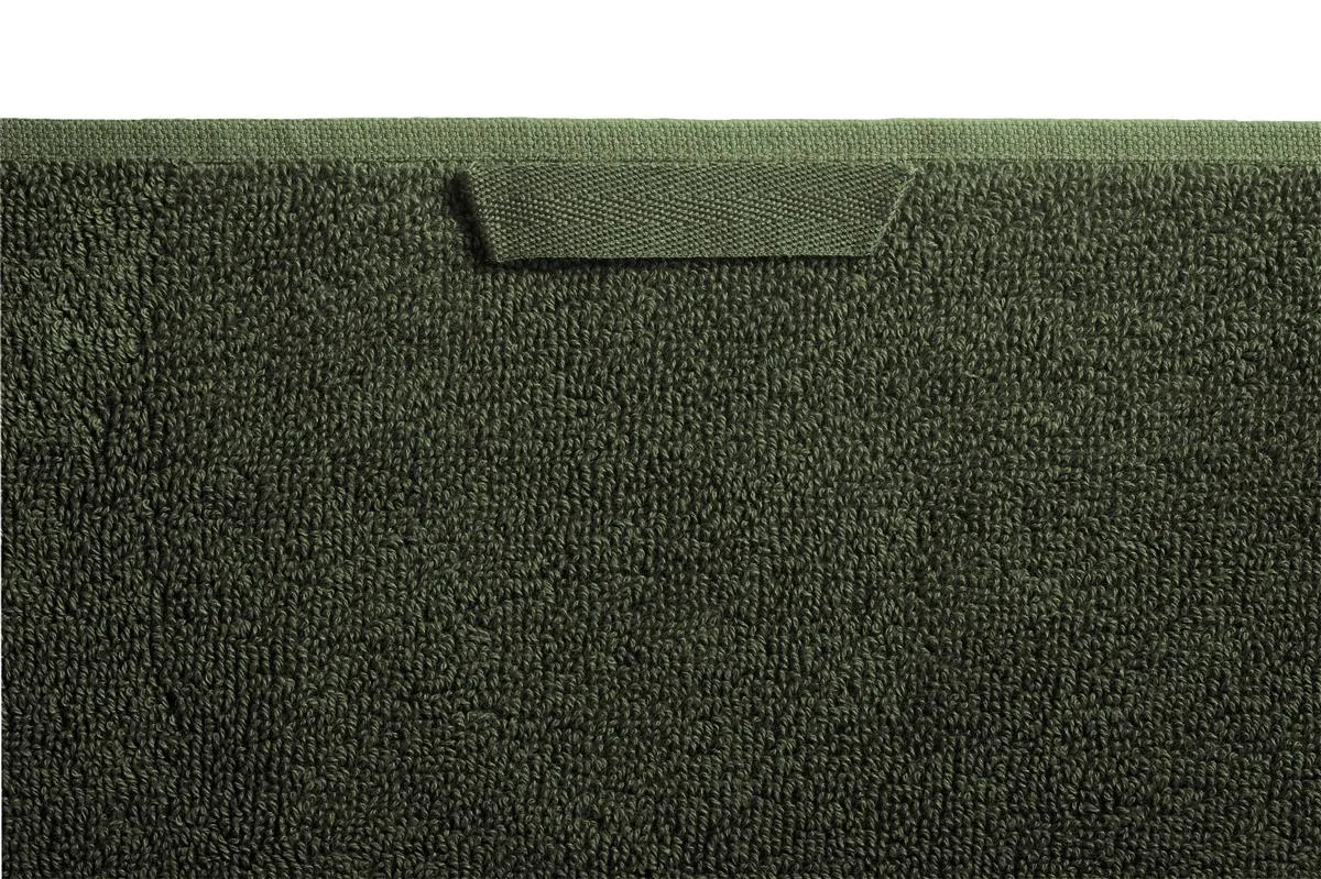 Beddinghouse Sheer badehåndkle 70x140 olivengrønn bomull