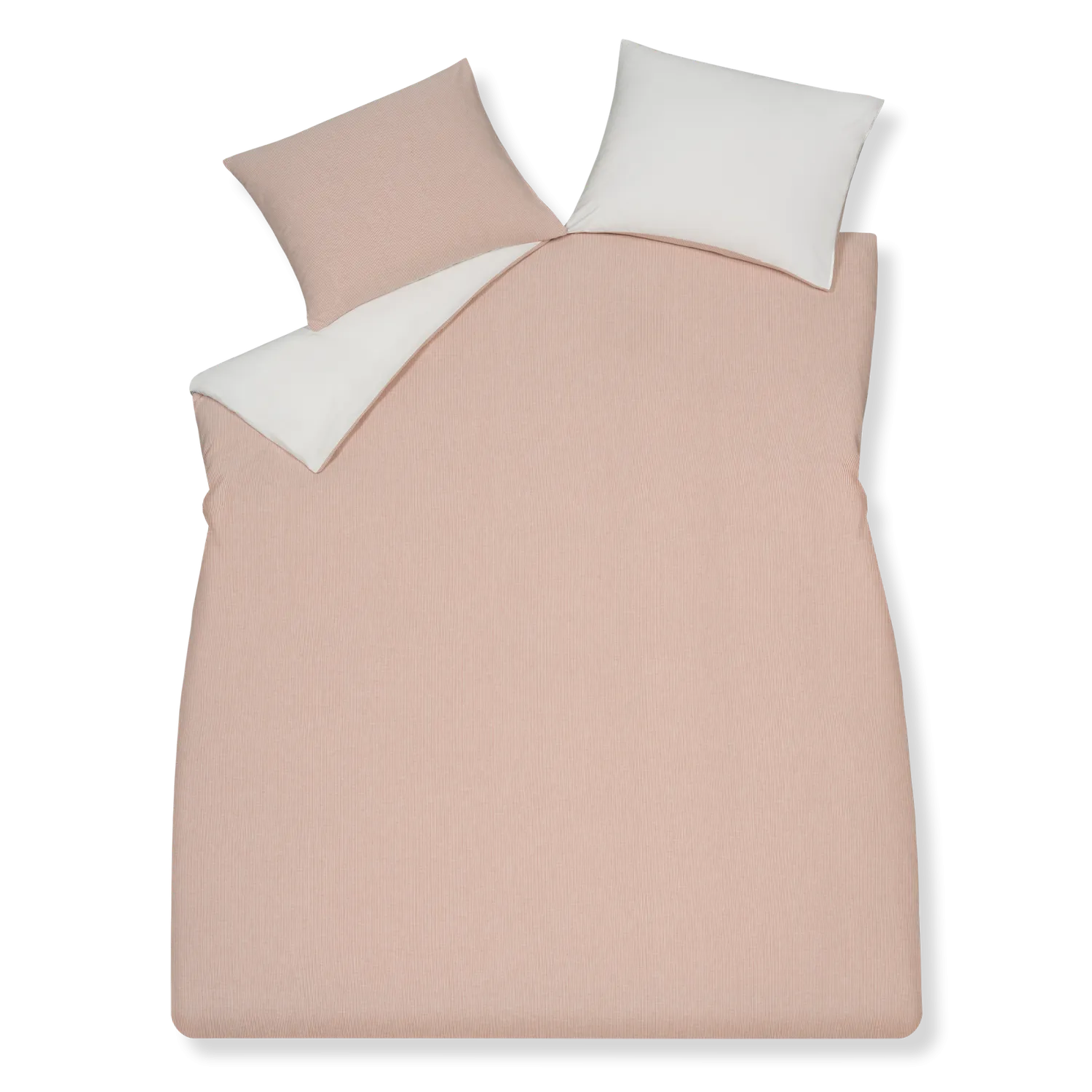 Vandyck Pure 89 dynebetrekksett 140x200 sepia pink sateng