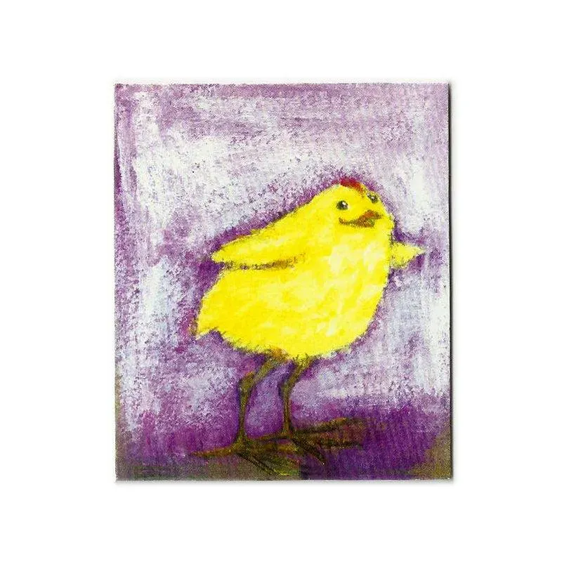 Aspegren Denmark Chicken minikort 6x7 cm dobbelt