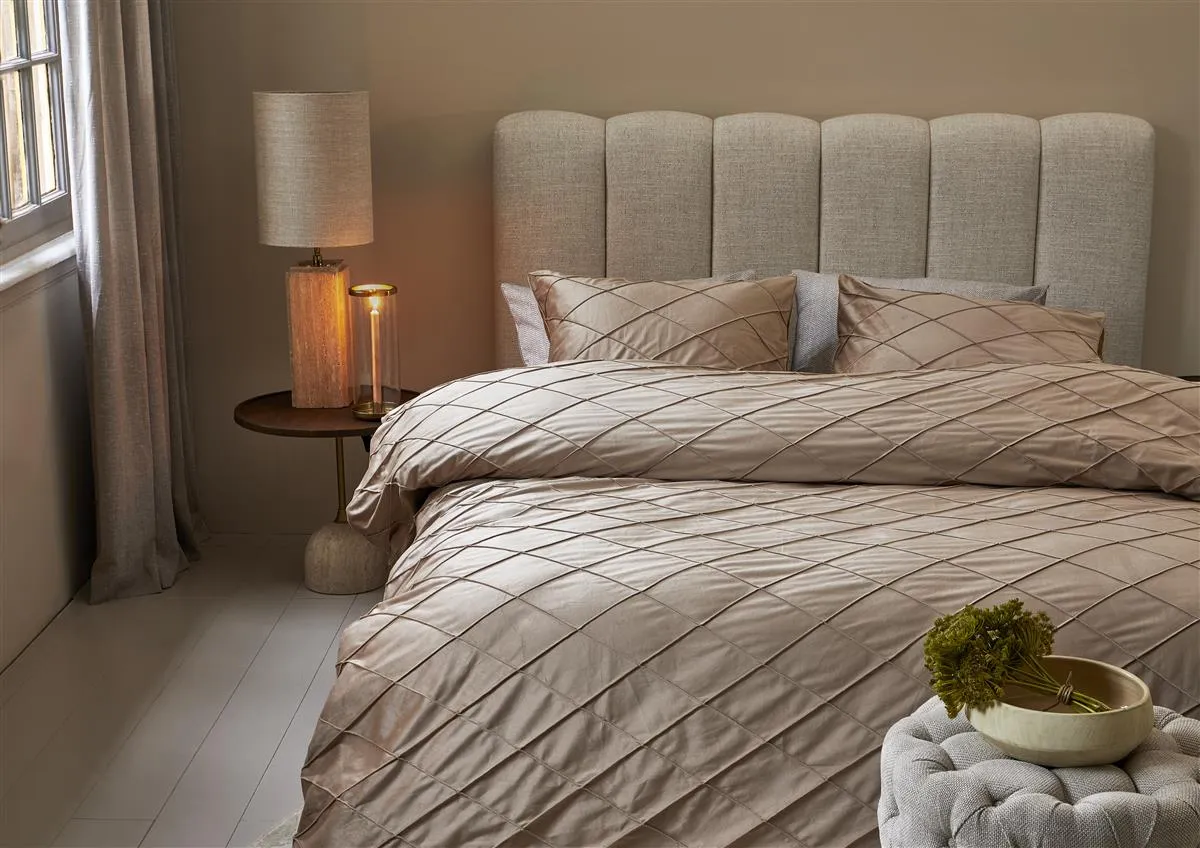 Riviera Maison Diamond dynetrekk 140x200 sand fløyel