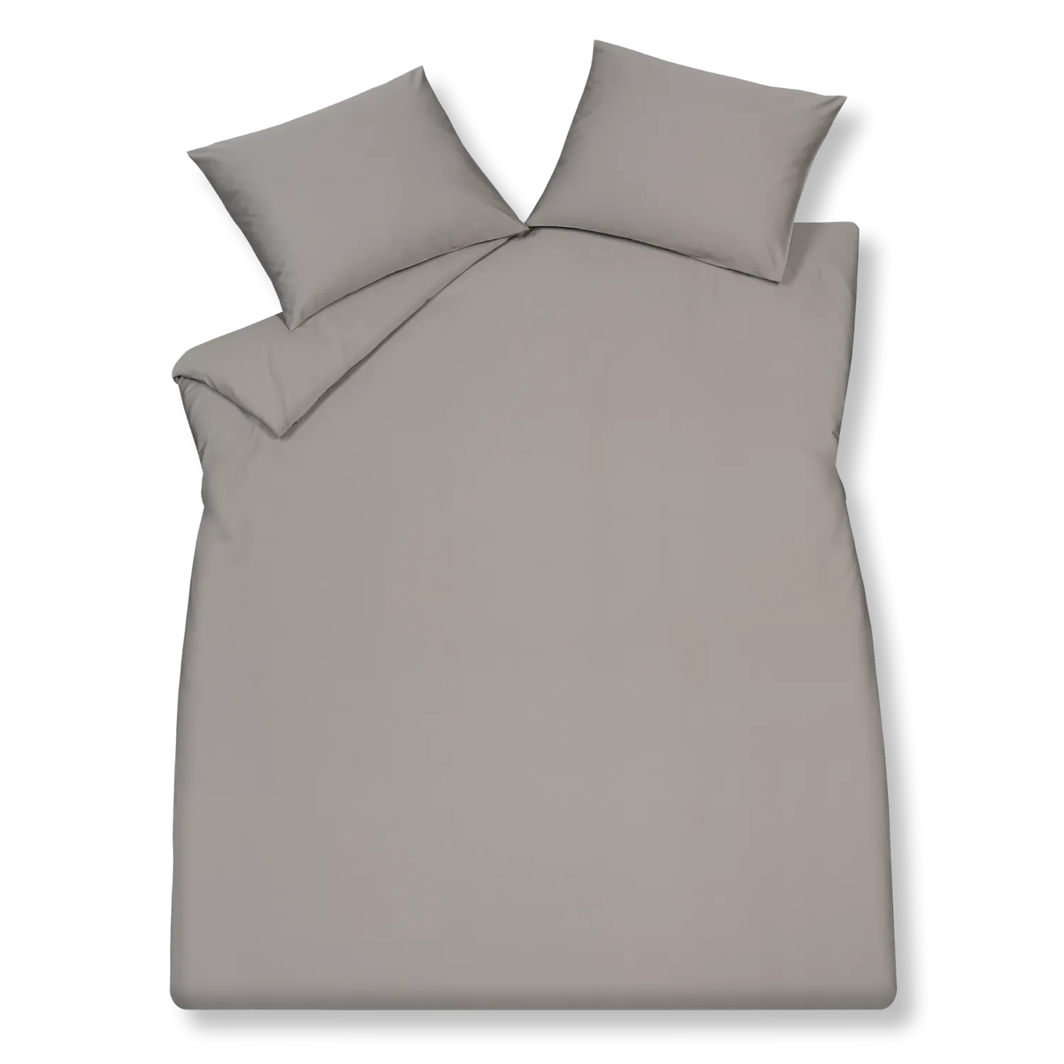 Vandyck Home 90 sengetøysett steelgrey 200x200/220 ensfarget