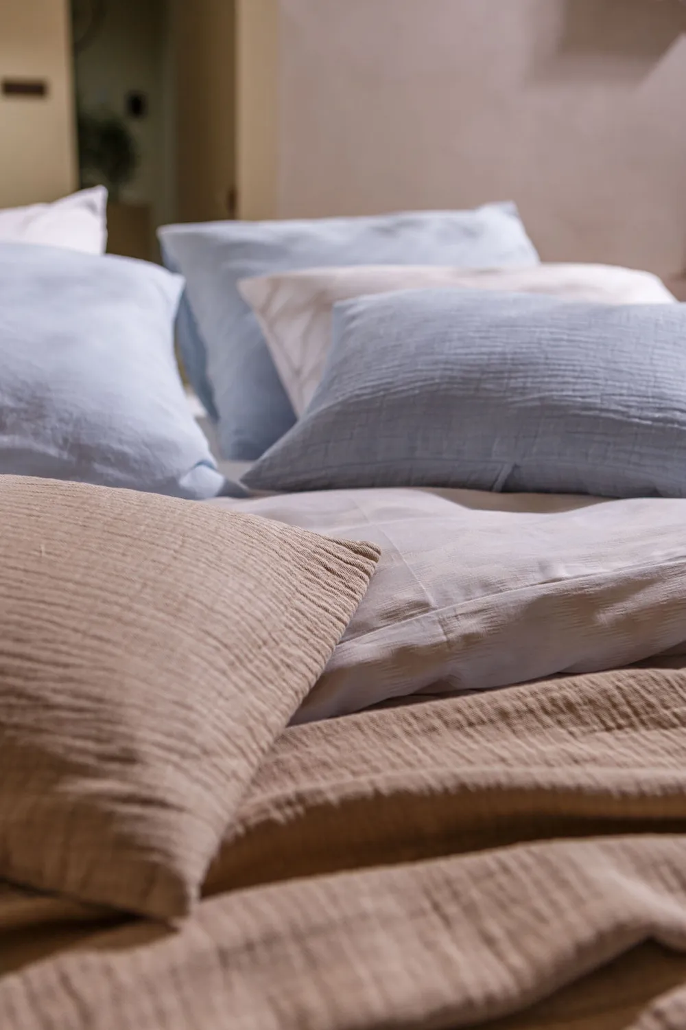 Vandyck Pure 66 dynetrekk 140x200 linen hamp
