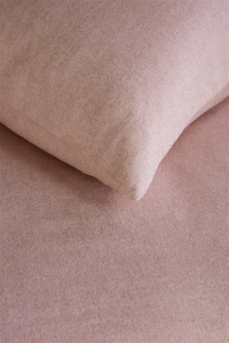 Beddinghouse Frost dynetrekk 140x200 cm rosa flanell