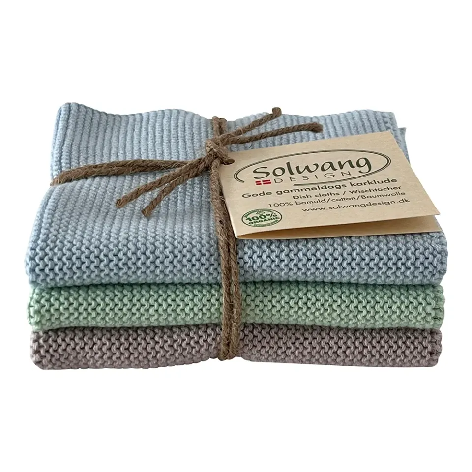 Solwang Design Pastel kombi karklut 3-pk økologisk