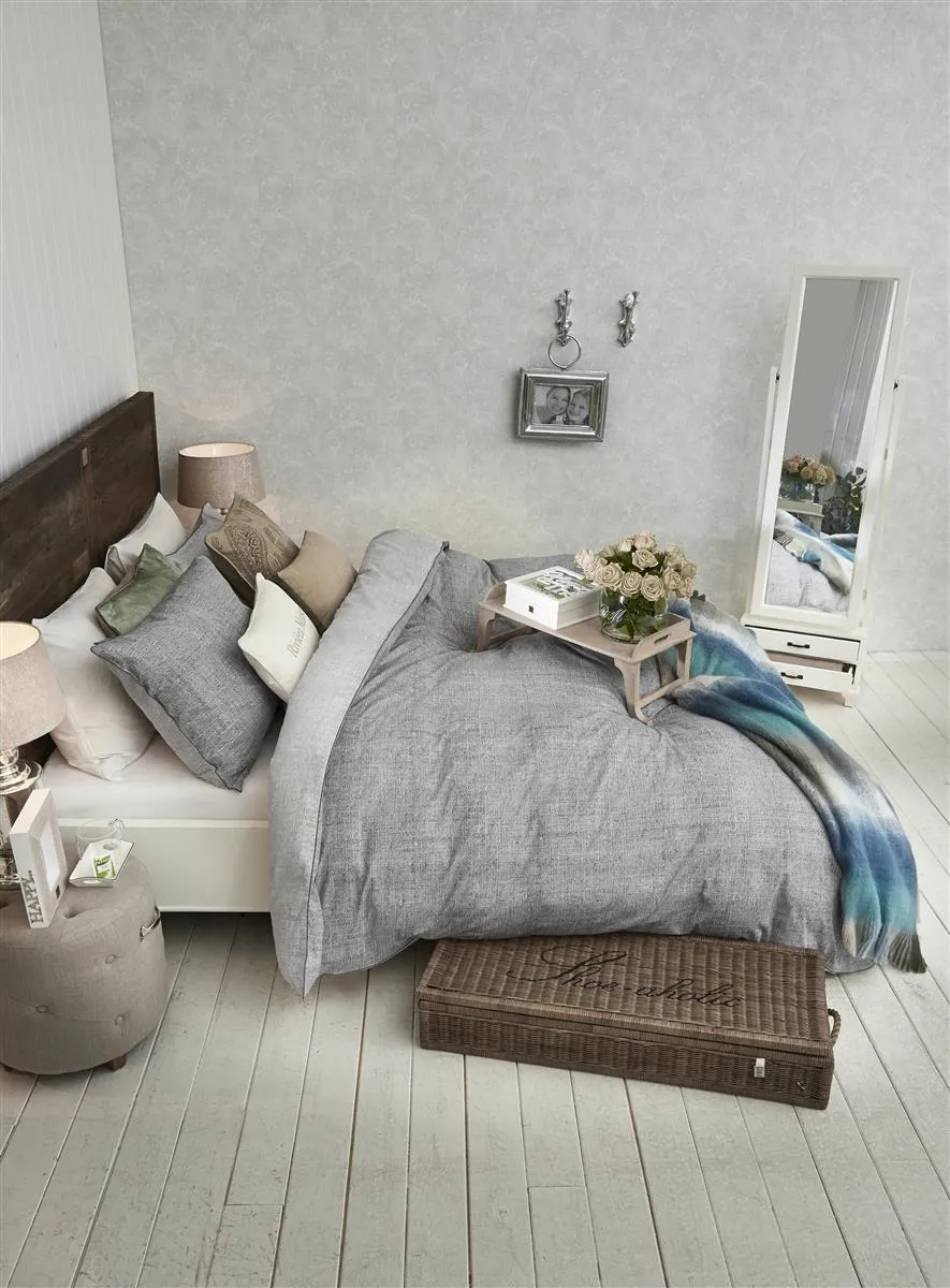 Riviera Maison Coughton Court dynetrekk 140x200 antrasitt