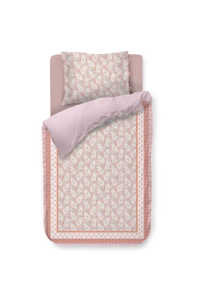 Pip Studio Kairi Bloom dynetrekk lys rosa perkal