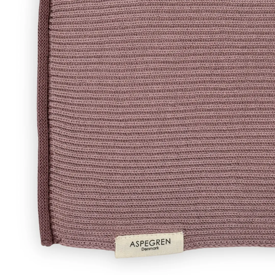 Aspegren Denmark Ripple Mauve klut 26x26 cm