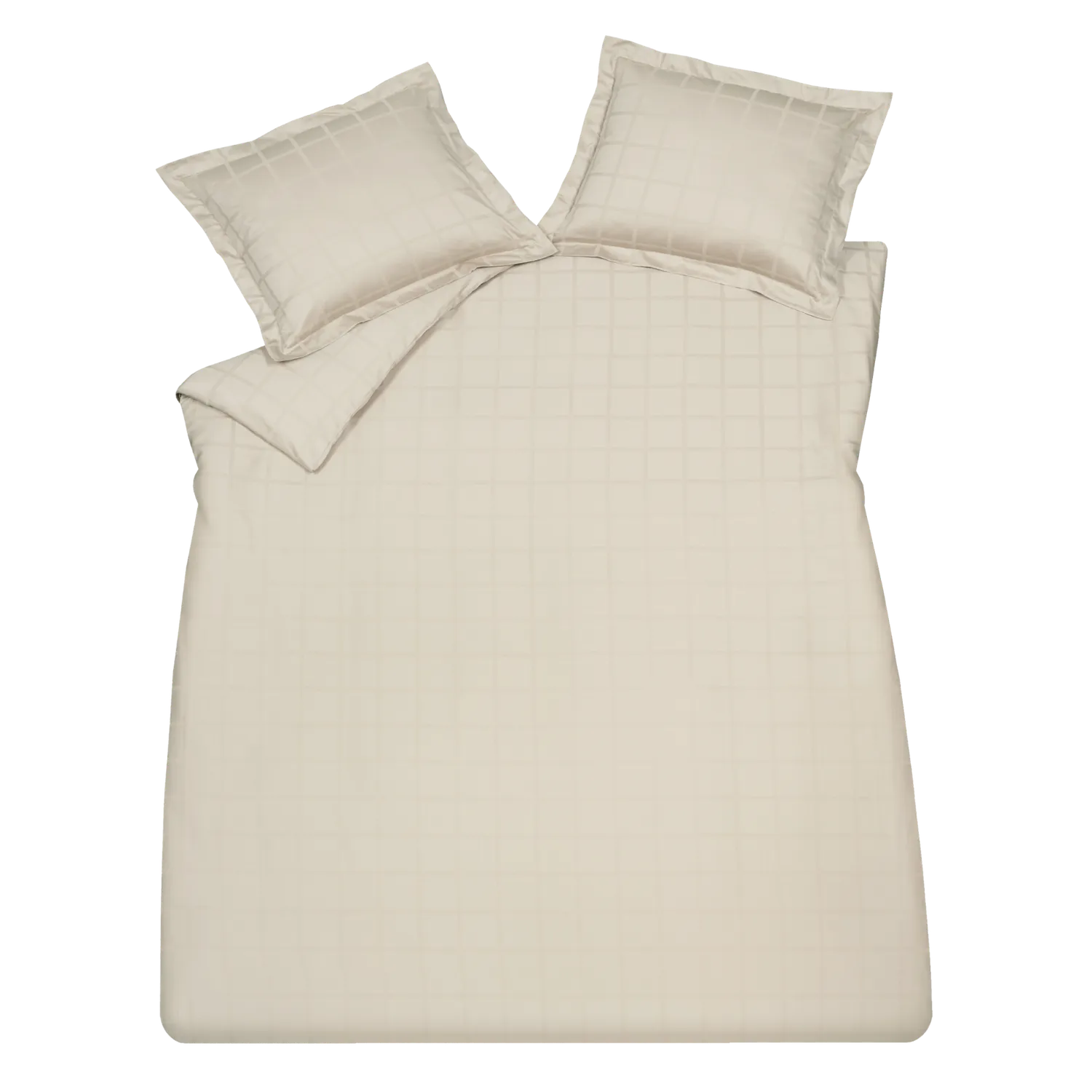 Vandyck Home 78 dynetrekksett cream tan 200x200 sateng